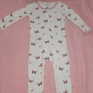 Kyte 2T Butterfly long sleeve romper